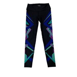 Ivy Sky Womens Leggings XSA XS Dancewear High Waisted Stretch Athletic